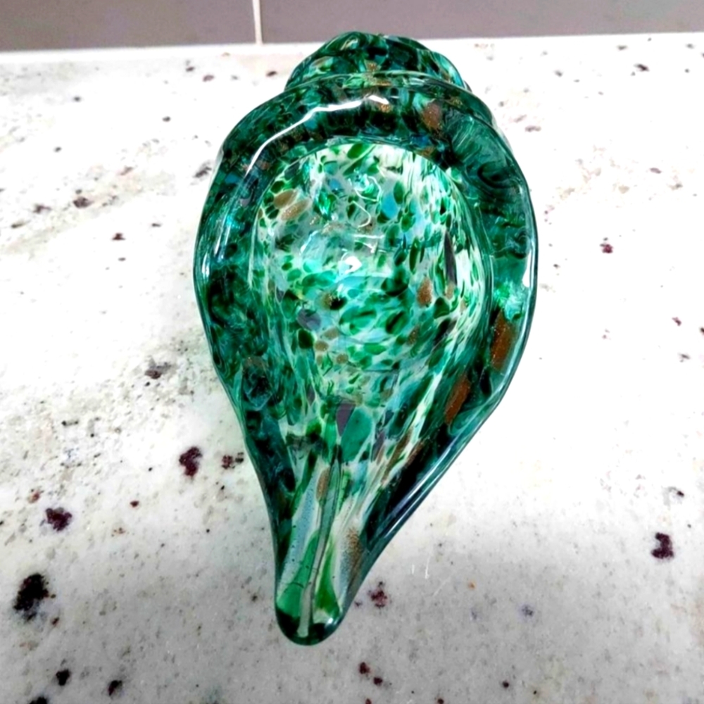 NWT glass trinket jar